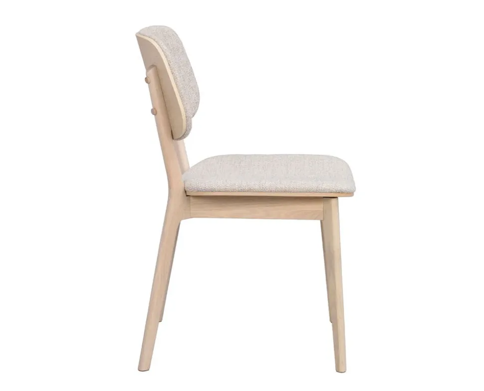 Barrett Stol | Ljusbeige/Vitpigmenterad Ek