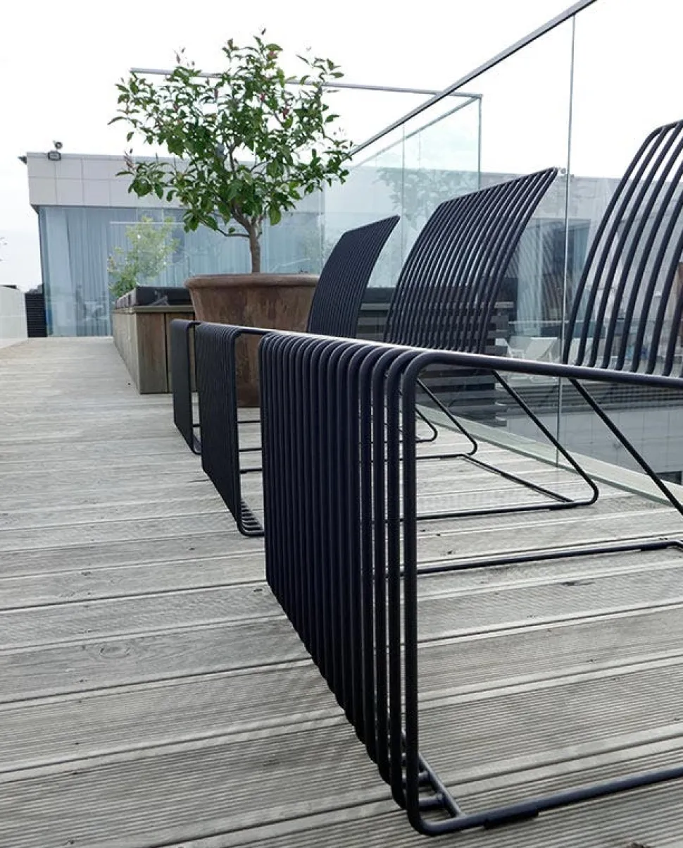 Barr Loungestol | Svart