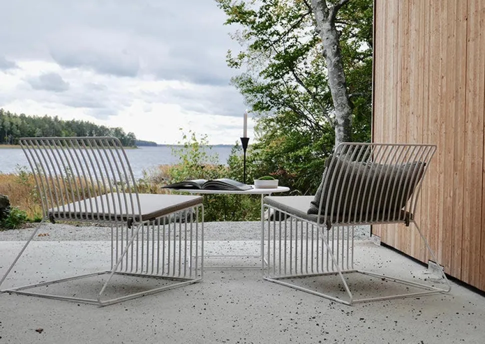 Barr Loungestol | Vit