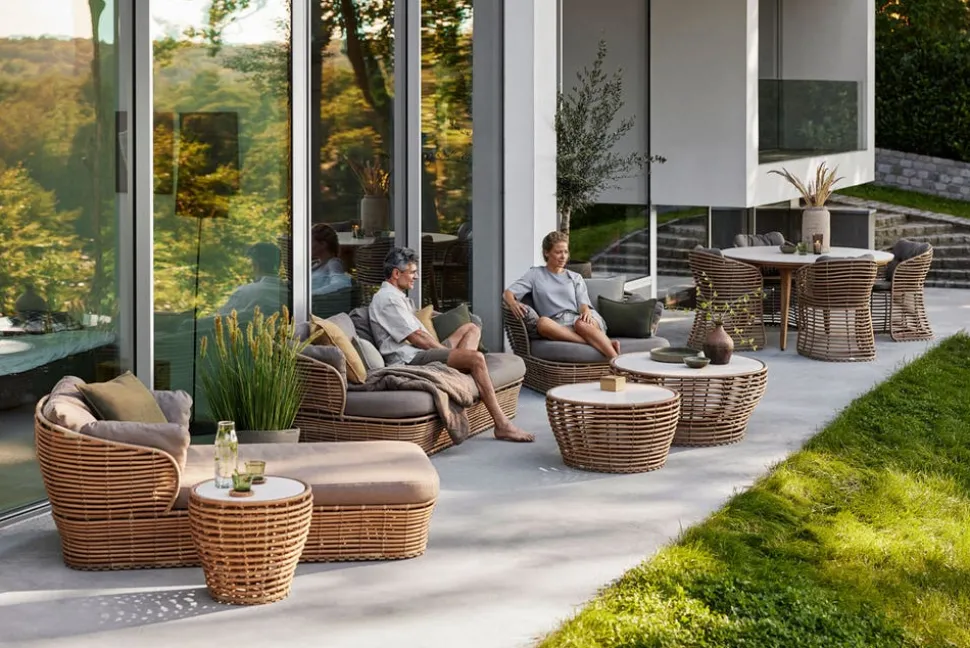 Basket Loungefåtölj | Natural