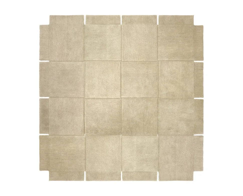 Basket Matta 245x245 | Beige