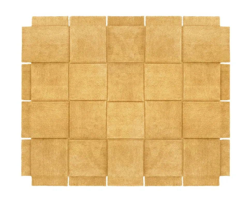 Basket Matta 245x300 | Gul