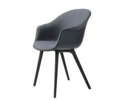 Bat Stol | Frontklädd, Plastben