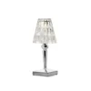 Battery Portabel Lampa | Chrome