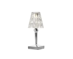Battery Portabel Lampa | Chrome