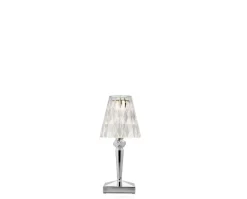 Battery Portabel Lampa | Chrome