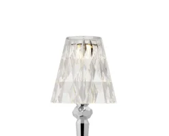 Battery Portabel Lampa | Chrome