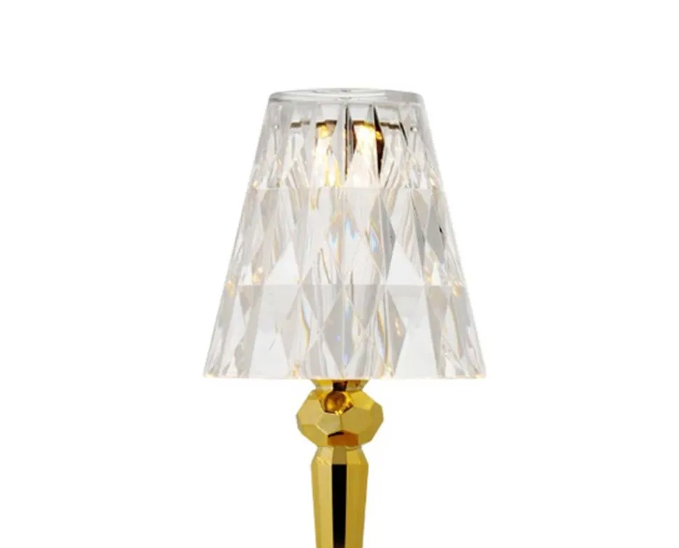 Battery Portabel Lampa | Gold