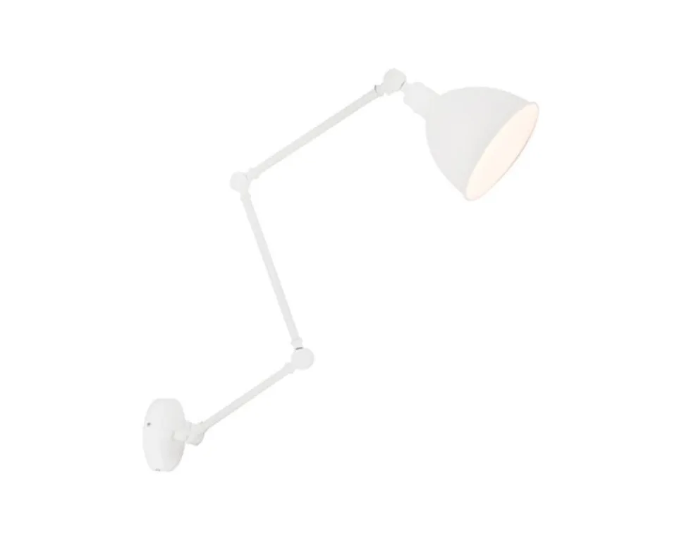 Bazar Vägglampa | Sandvit