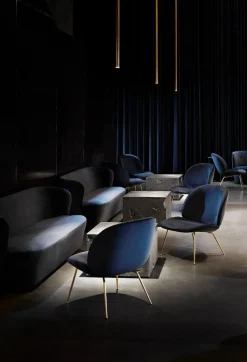 Beetle Lounge Chair | Helklädd, Conic Base