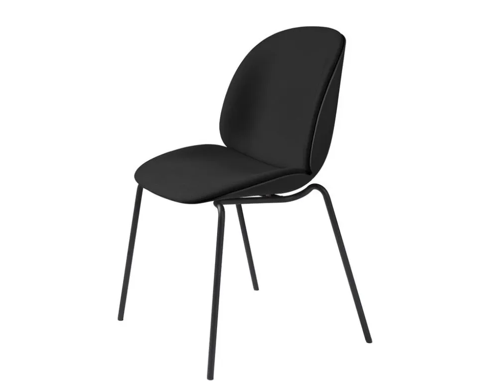 Beetle Stol | Frontklädd, 4-ben metall