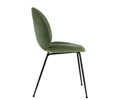Beetle Stol | Helklädd, Conic metallben