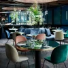 Beetle Stol | Plast med kudde, 4-ben metall