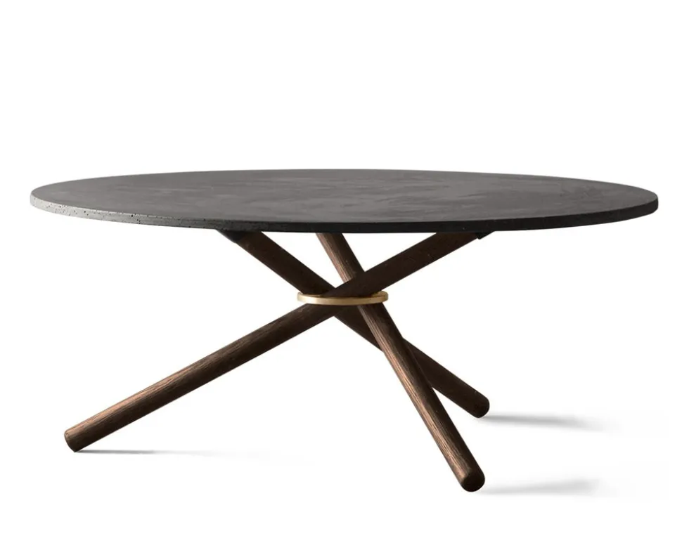 Bertha Soffbord | Dark Concrete