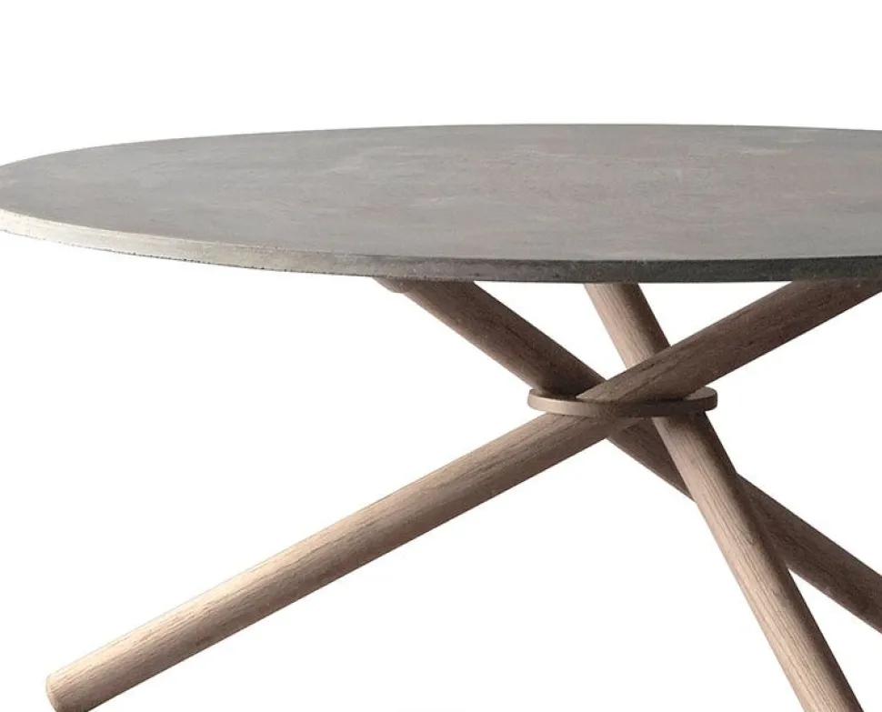 Bertha Soffbord | Light Concrete