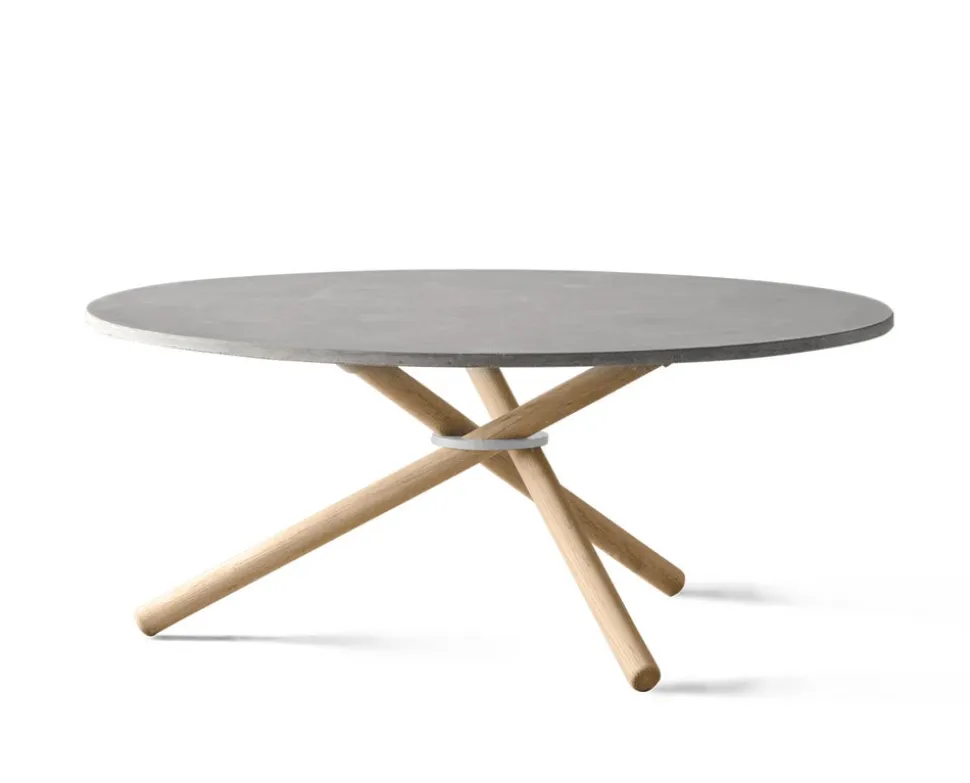 Bertha Soffbord | Light Concrete