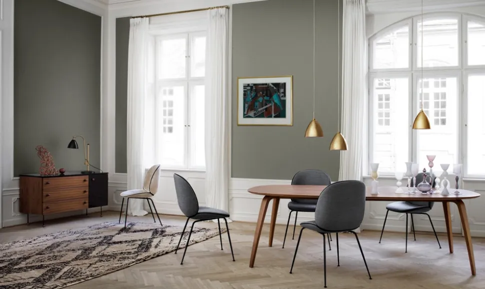 Bestlite BL1 Bordslampa | Krom, Vit