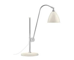 Bestlite BL1 Bordslampa | Krom, Vit