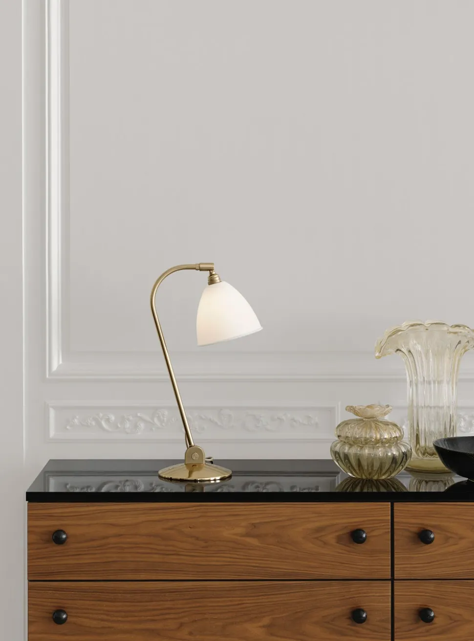 Bestlite BL2 Bordslampa | Mässing, Bone China