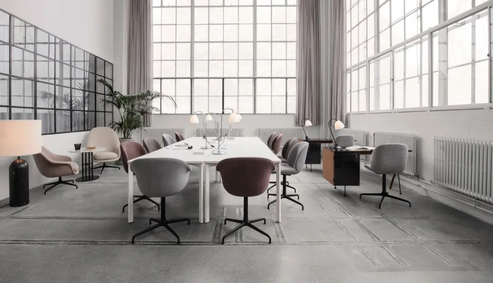 Bestlite BL1 Bordslampa | Mässing, Bone China