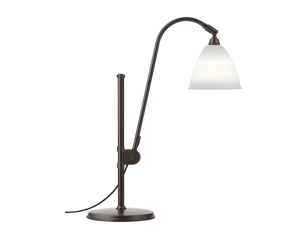Bestlite BL1 Bordslampa | Svart Mässing, Bone China