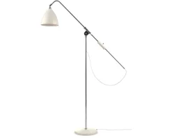 Bestlite BL4 Golvlampa | Krom, Vit