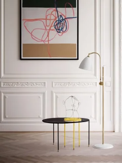 Bestlite BL3 Golvlampa Ø16 | Mässing, Bone China