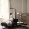 Bestlite BL4 Golvlampa | Mässing, Vit