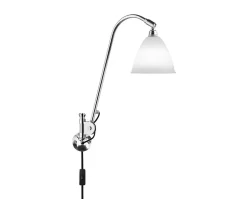 Bestlite BL6 Vägglampa | Krom, Bone China