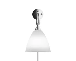 Bestlite BL7 Vägglampa | Krom, Bone China