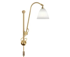 Bestlite BL5 Vägglampa | Mässing, Bone China