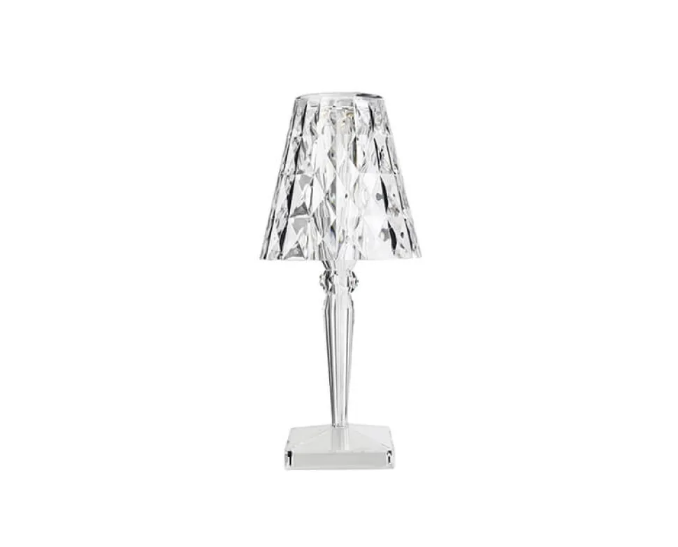 Big Battery lampa Crystal, nätansluten