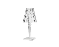 Big Battery lampa Crystal, nätansluten