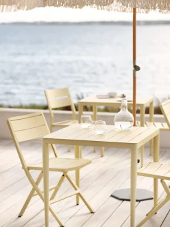 Bigby Matbord 195x90 | Ljusgrå