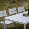 Bigby Matbord 76x76 | Ljusgrå