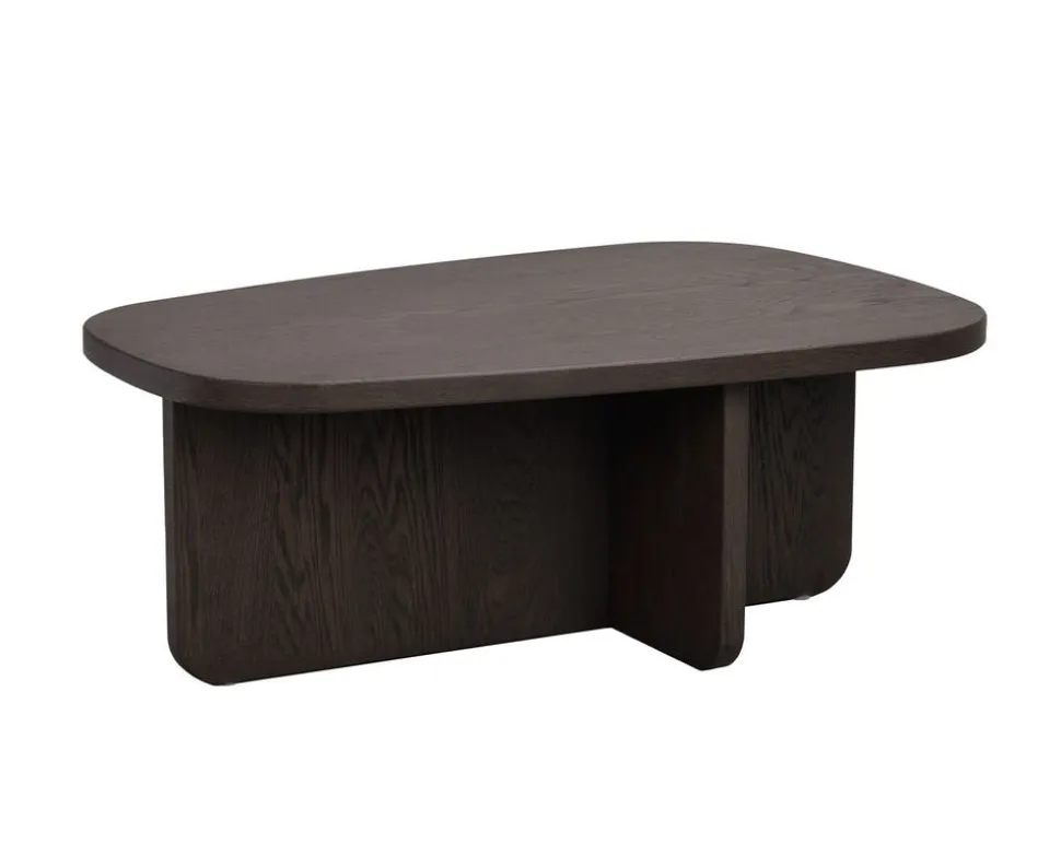 Billings Soffbord 89x59 | Brun Ek