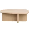 Billings Soffbord 89x59 | Vitpigmenterad Ek