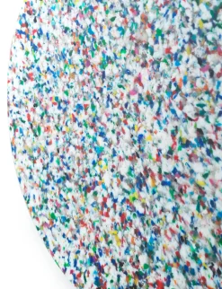 Bit Stool White Multi