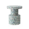 Bit Stool White Multi