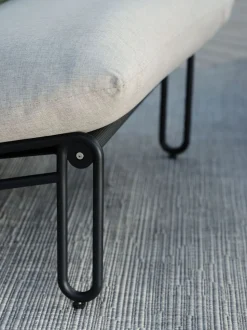 Blixt Fåtölj | Svart / Beige
