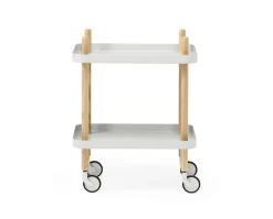 Block Bord | Ljusgrå