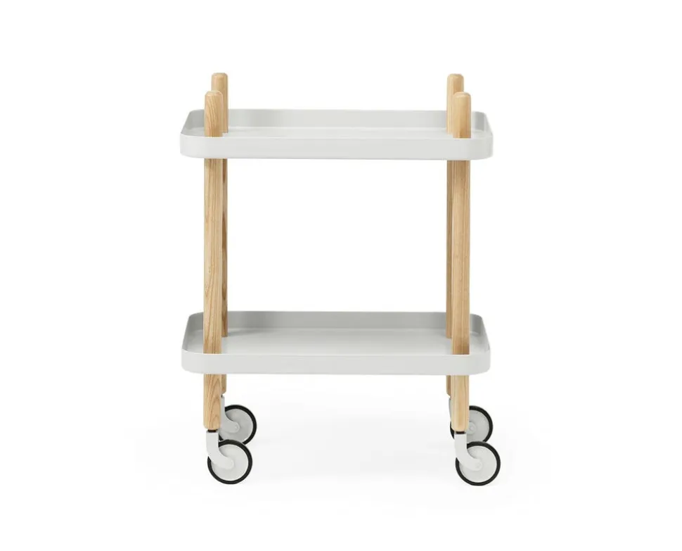 Block Bord | Ljusgrå