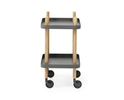 Block Bord | Mörkgrå