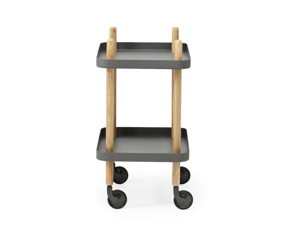 Block Bord | Mörkgrå