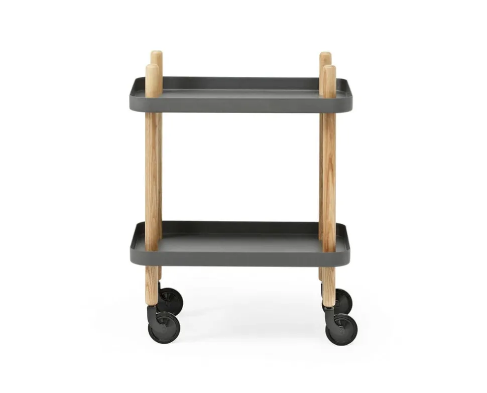 Block Bord | Mörkgrå