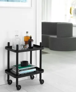 Block Bord | Mörkgrå