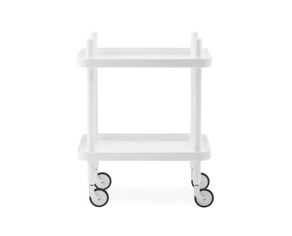 Block Bord | Vit/Vit
