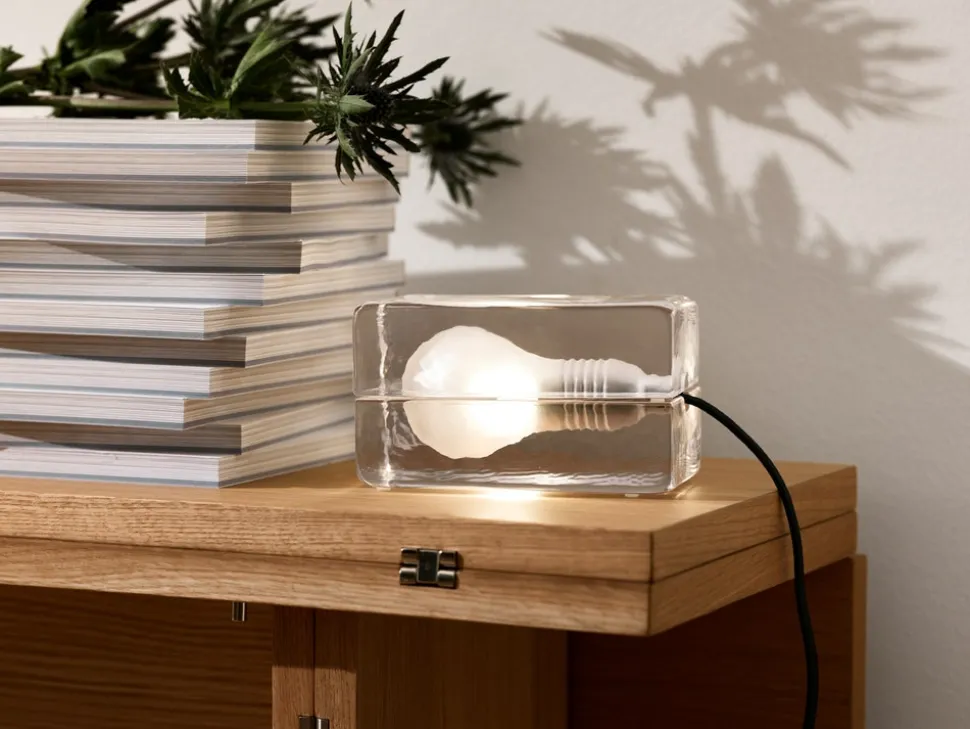 Block Lampa | Svart Textilsladd