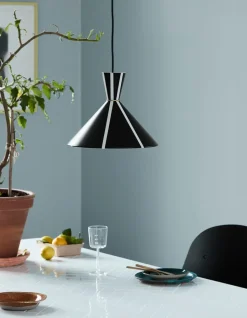 Bloom Pendel Black/White Stripes