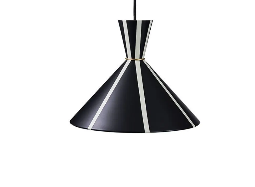 Bloom Pendel Black/White Stripes